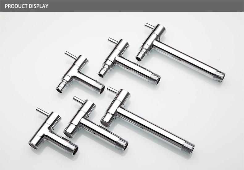 Linus - Chrome Wall-Mounted Bathroom Faucet