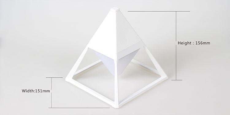 Pyramid Touch Diamond Lamp